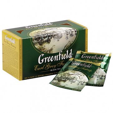 Чай Greenfield Earl Grey Fantasy Tea, 25 пакетиков - фото 2 - id-p35700530