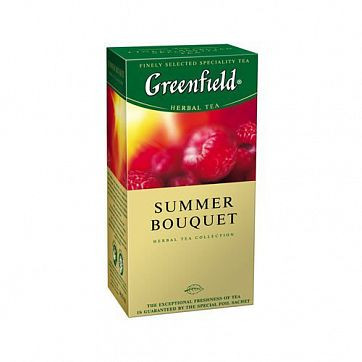 Чай Greenfield Summer Bouquet, 25 пакетиков - фото 2 - id-p35706182