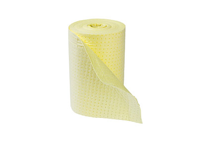 Сорбирующие салфетки в рулонах для ликвидации химических разливов 90см*40м