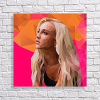 Low-Poly картины на холсте 30х40см