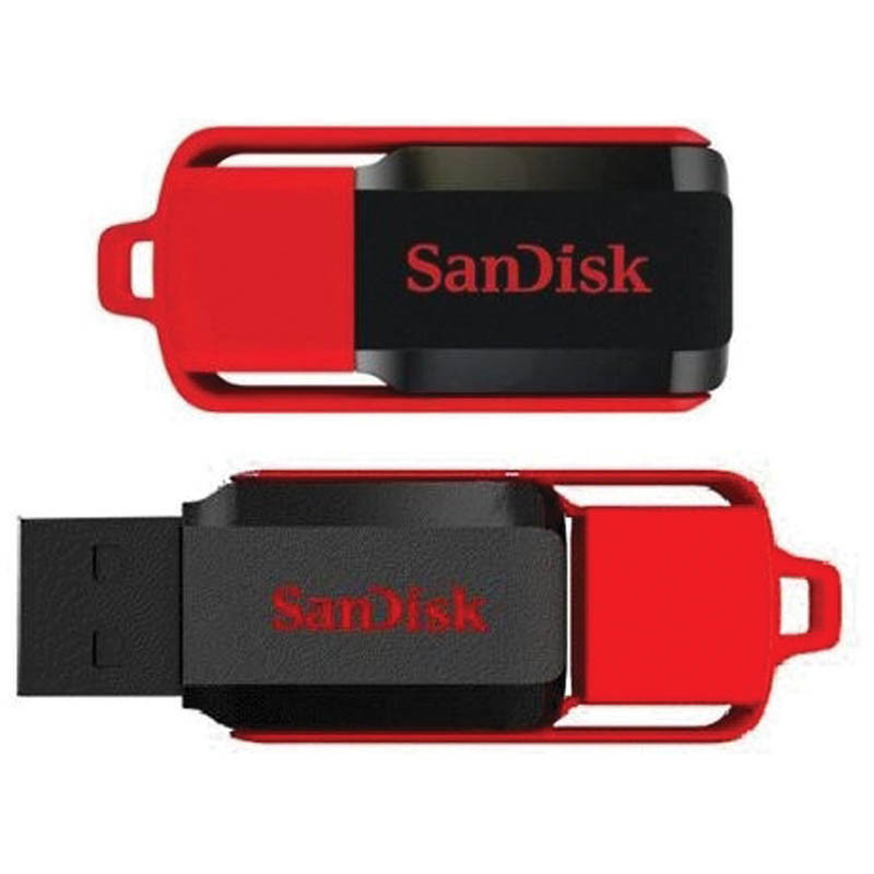 Память SanDisk USB Flash 8GB CZ52 Cruzer Switch - фото 1 - id-p35743850