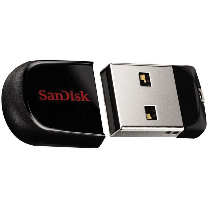 Память SanDisk USB Flash 16GB CZ33 Cruzer Fit - фото 1 - id-p35743853