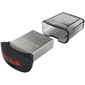 Память SanDisk USB Flash  16GB CZ43 Ultra Fit USB 3.0 хром