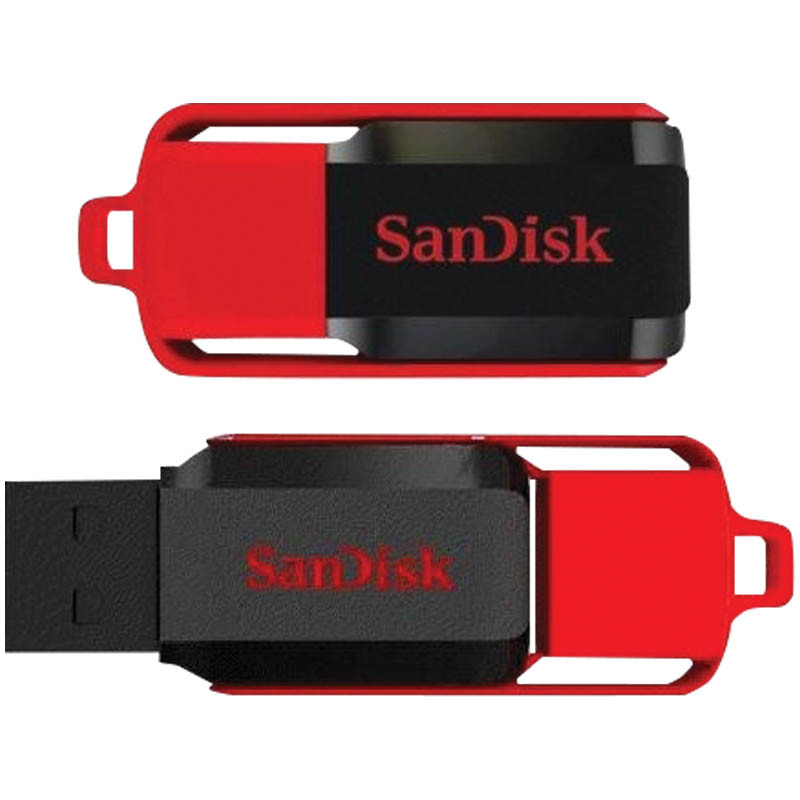Память SanDisk USB Flash 32GB CZ52 Cruzer Switch - фото 1 - id-p35743866
