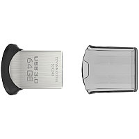 Память SanDisk USB Flash 64GB CZ43 Ultra Fit USB 3.0 хром