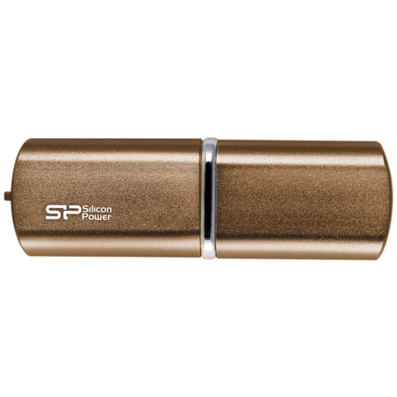 Память SiliconPower USB Flash   8GB USB2.0 Luxmini 720 Bronze (металл.корпус)