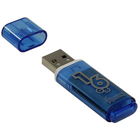 Память Smart Buy USB Flash  16GB Glossy голубой