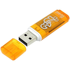 Память Smart Buy USB Flash  32GB Glossy оранжевый