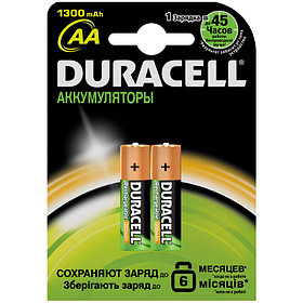 Аккумулятор HR06 DURACELL 1300mAh 2BL