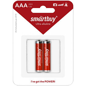 Батарейка SmartBuy LR03 BC2