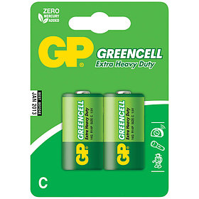 Батарейка R14 GP Greencell 14G BC2