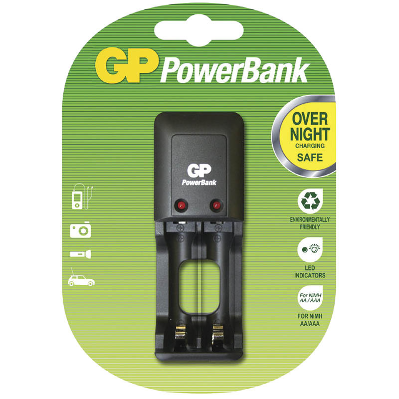 Зарядное устройство GP PB330GS-C1 без аккумуляторов - фото 1 - id-p35744100