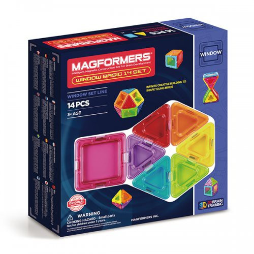 Magformers Магнитный конструктор Набор Window Basic Set из 14 деталей
