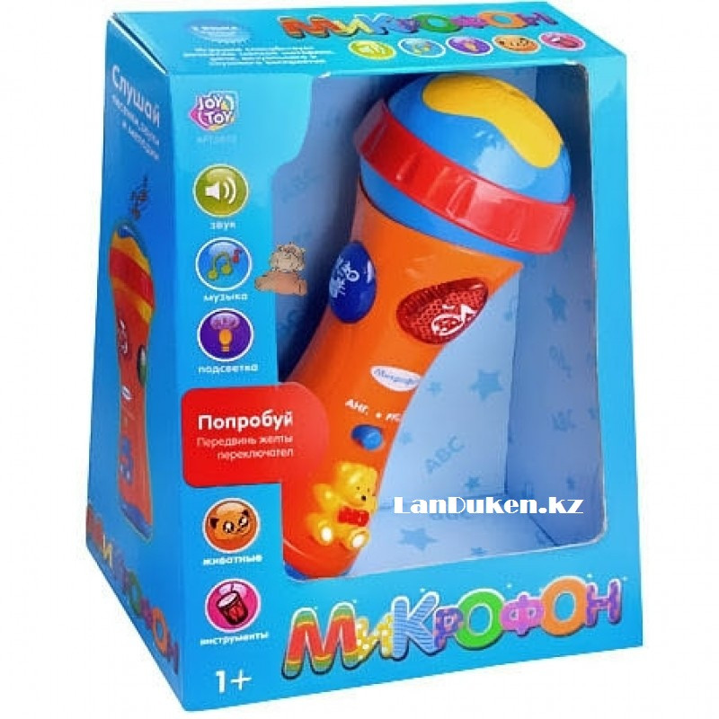 Детский музыкальный микрофон Joy Toy