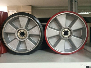 Рульдік доңғалақ резеңке/алюминий (180*50*50 ). Гидравликалық арба үшін