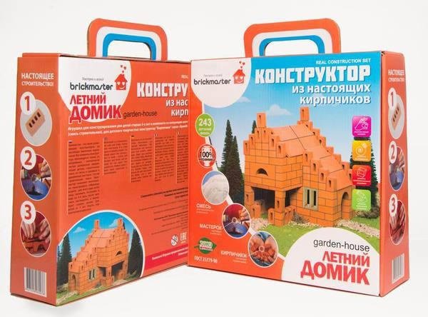 Конструктор Керамический BRICKMASTER Летний домик (243 детали)