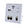 WI-FI точка доступа монтаж в стену 2 x LAN USB RJ11, фото 3