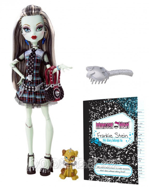 Кукла Фрэнки Штейн Базовая (с питомцем) - Монстер Хай. Monster High Frankie Stein