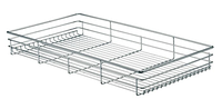 Проволочная корзина, для шир корпуса 900 мм, 751х446х110 мм, сталь, хромированная