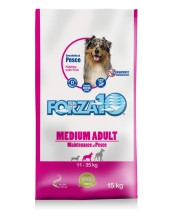 Сухой корм для взрослых собак средних пород Forza10 Medium  Maintenance Pesce (рыба)