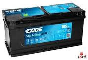 Exide EK 1050 AGM 105 Ah батареясы