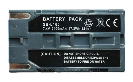 Аккумулятор SAMSUNG SB-L160, фото 2