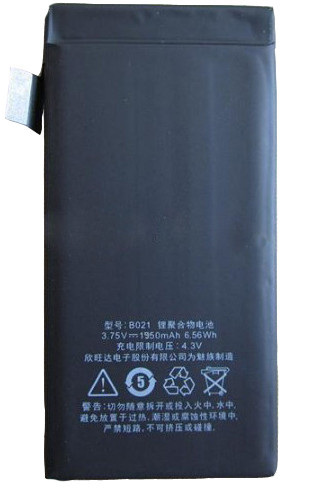 Заводской аккумулятор для Meizu MX2 (B022, 1900mAh)