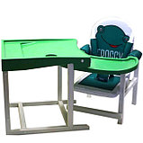 Стул-стол для кормления BABYS FROGGY зеленый, фото 3