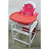 Стул-стол для кормления PIGGY Розовый BABYS, фото 2