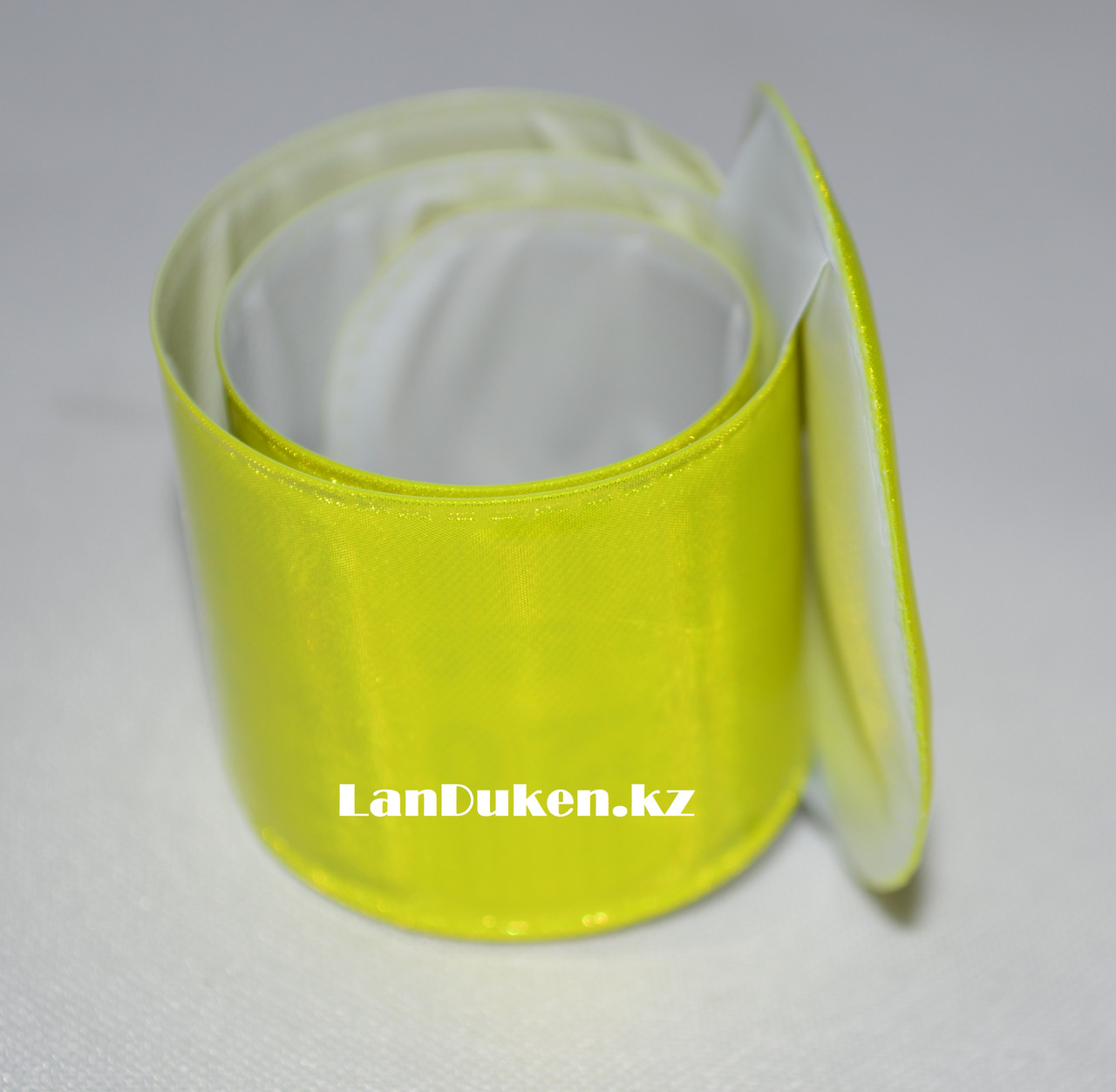 Светоотражающий самофиксирующийся Slap браслет со смайликом - фото 3 - id-p35648412