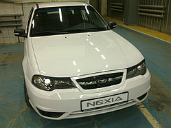 Накладки на фары (реснички) на Daewoo Nexia