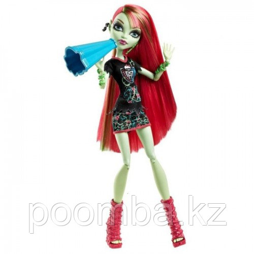 Monster High Венера Макфлайтрап Гул спирит - Ghoul Spirit. Школа Монстров Командный дух