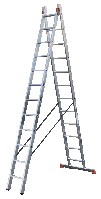 DUBILO Универс. лестница, их двух частей, 2 х 12 перекладин