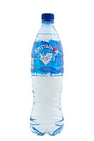 Вода питьевая Хрустальная газированная 1 литр