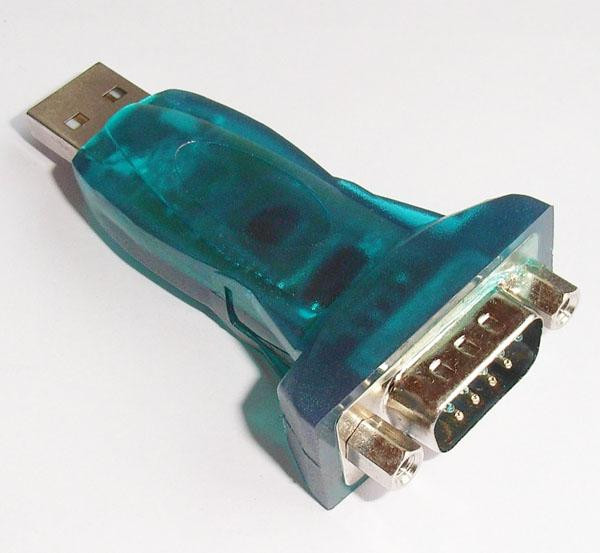 Переходник адаптер конвертер  USB 2.0 to RS-232 DB9 Com (CH340)