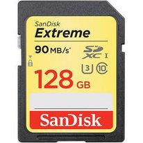 Карта памяти SanDisk Extreme SDXC UHS-I U3 128Gb 90Mb/s