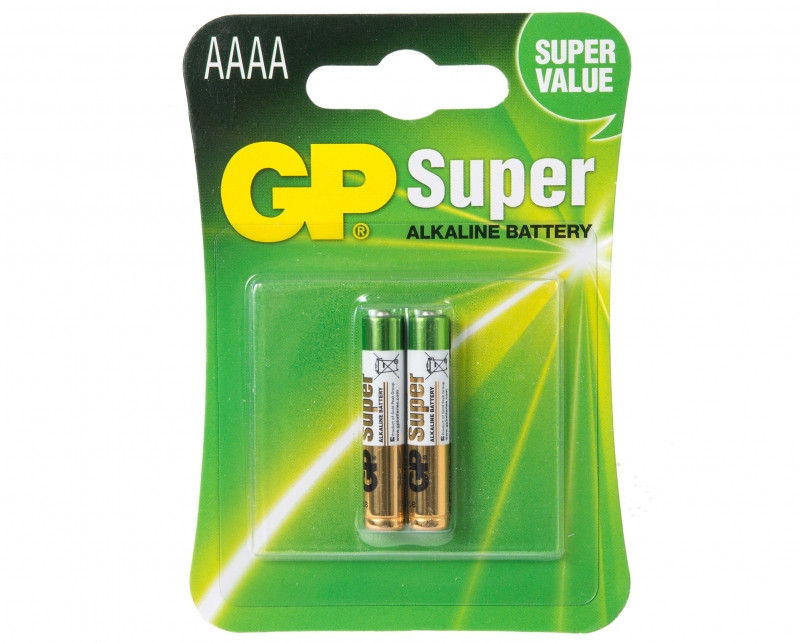 Батарейка GP Super Alkaline 25A-2UE2 (AAAA)