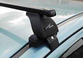 Багажная система "LUX" с дугами 1,3м прямоугольными в пластике для а/м Mazda 6 Sd 2012-... г.в.