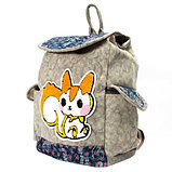 Рюкзак-сумка с аппликацией DANDANTEBU (Оранжевый), фото 2