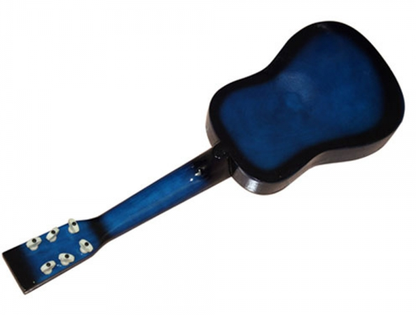Детская гитара со струнами (синяя) - фото 6 - id-p35943150