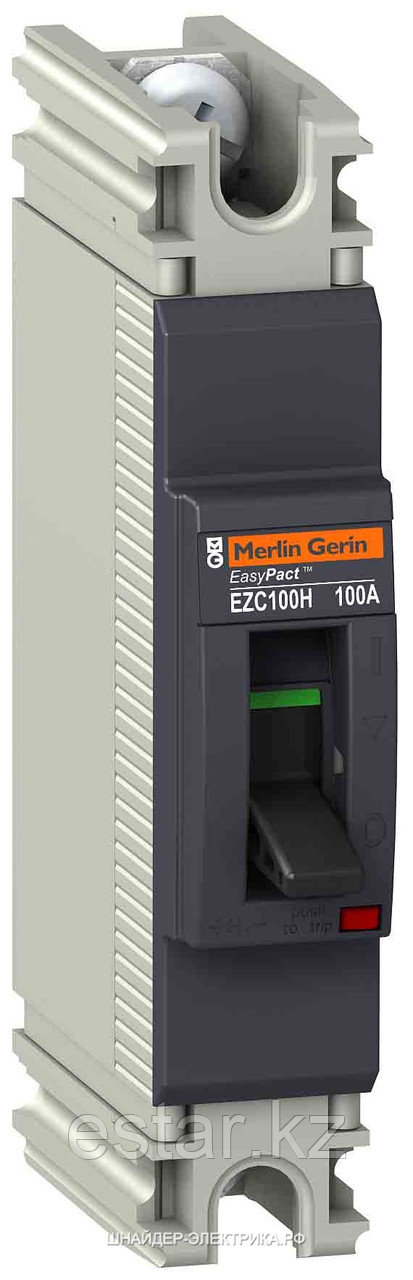 Автоматические выключатели EZC100 однополюсные 15-100А  