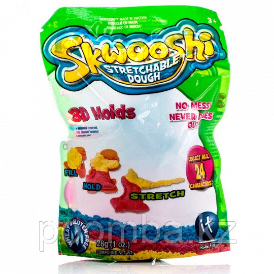 Skwooshi Сквуши Пакетик с формочкой и массой для лепки 28 г