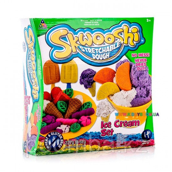 Skwooshi Сквуши Набор для творчества Мороженое - масса для лепки и аксессуары