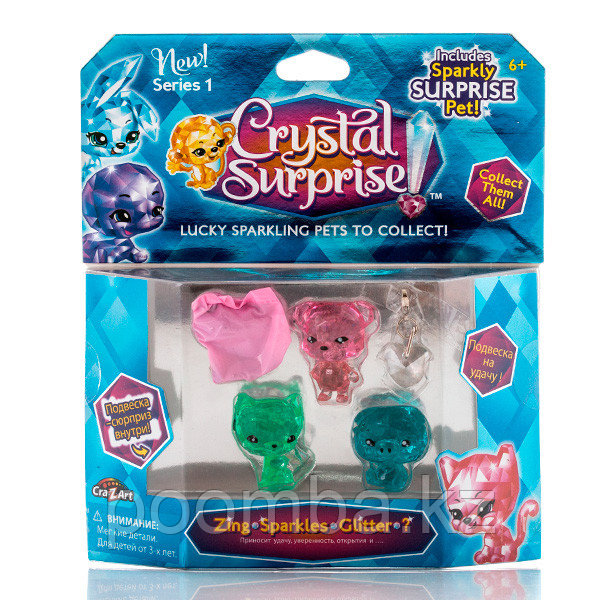 Crystal Surprise-игровой набор 1- фигурки 4 шт в в ассортименте / Кристал Сюприз