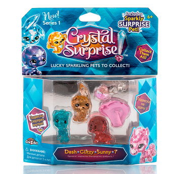 Crystal Surprise-игровой набор 2- фигурки 4 шт в в ассортименте / Кристал Сюприз