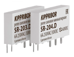 Интерфейсные промежуточные реле KIPPRIBOR в ультратонком корпусе серии SR