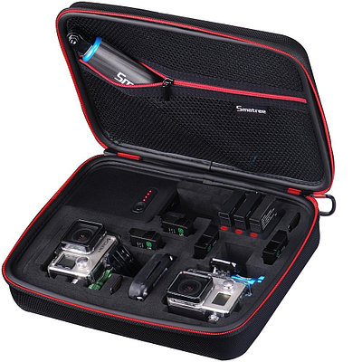 Smatree® переносное зарядное устройство-сумка для GoPro HERO 4/3+/3