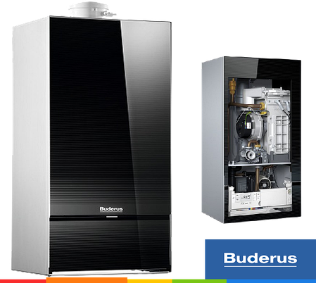 Конденсационный котел Buderus Logamax plus GB172-30 iK (черный), фото 2