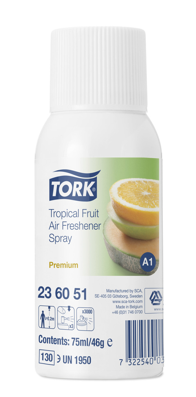 Tork аэрозольный освежитель воздуха, тропический аромат 236051