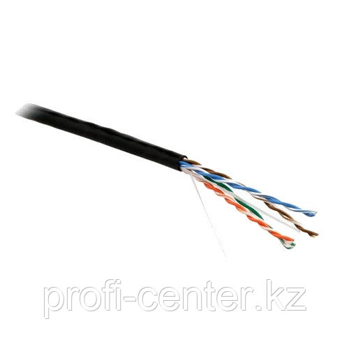 ITPARK кабель cat.5Е UTP, 4 пары, катушка 305м. PVC для внешней прокладки, цвет черный